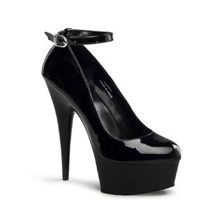 Pleaser Delight-686 Black